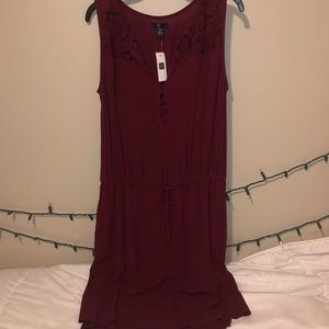 Maroon dress